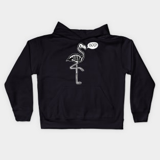 The Ghost Flamingo Kids Hoodie